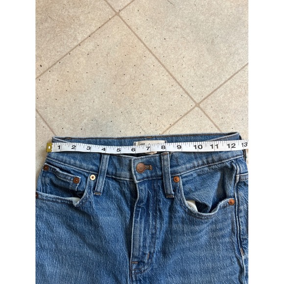 Madewell High-Rise Slim Boyjean Jeans Light Wash Denim Size 23 - Picture 5 of 5